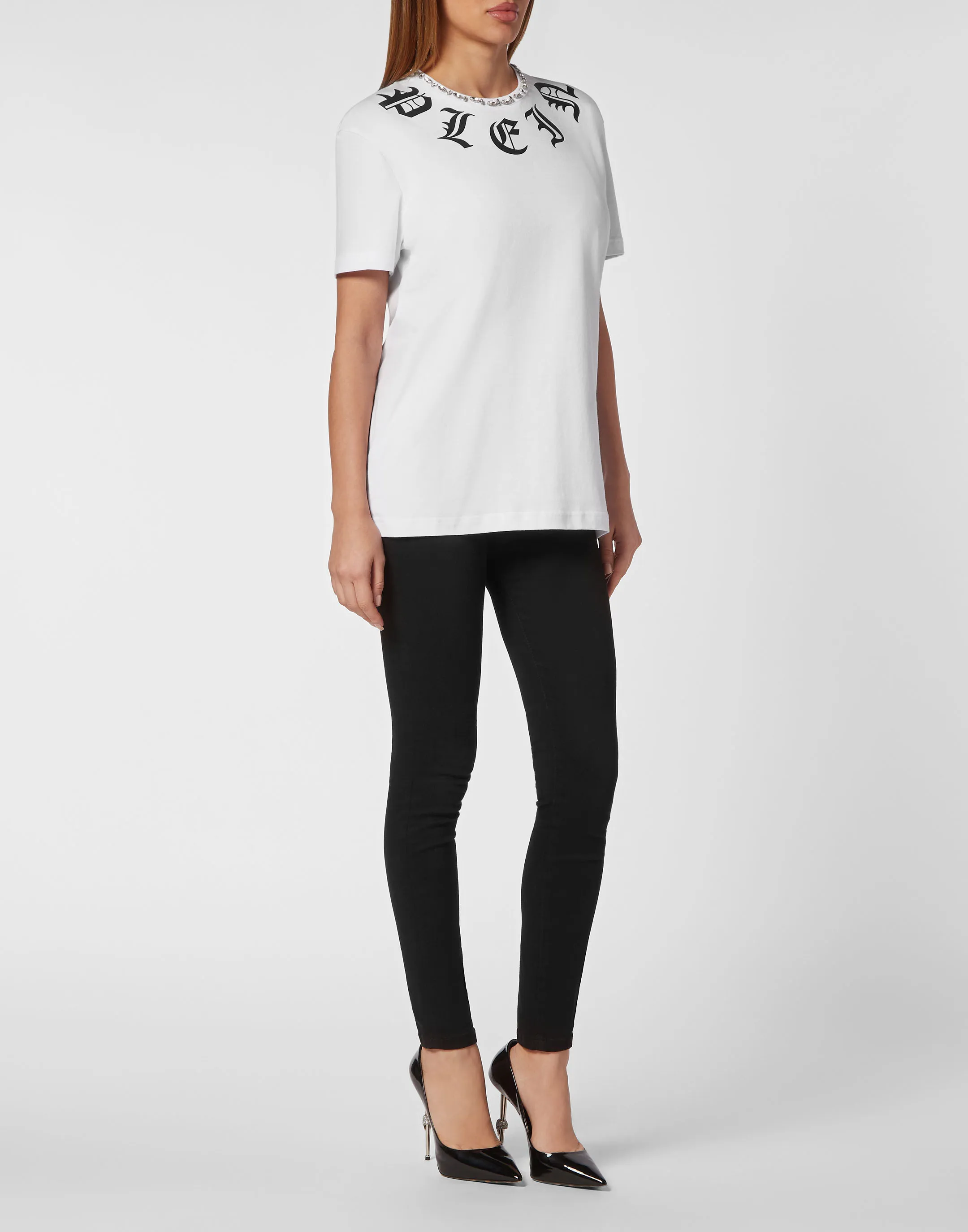 T-Shirt Regular Fit Gothic Plein