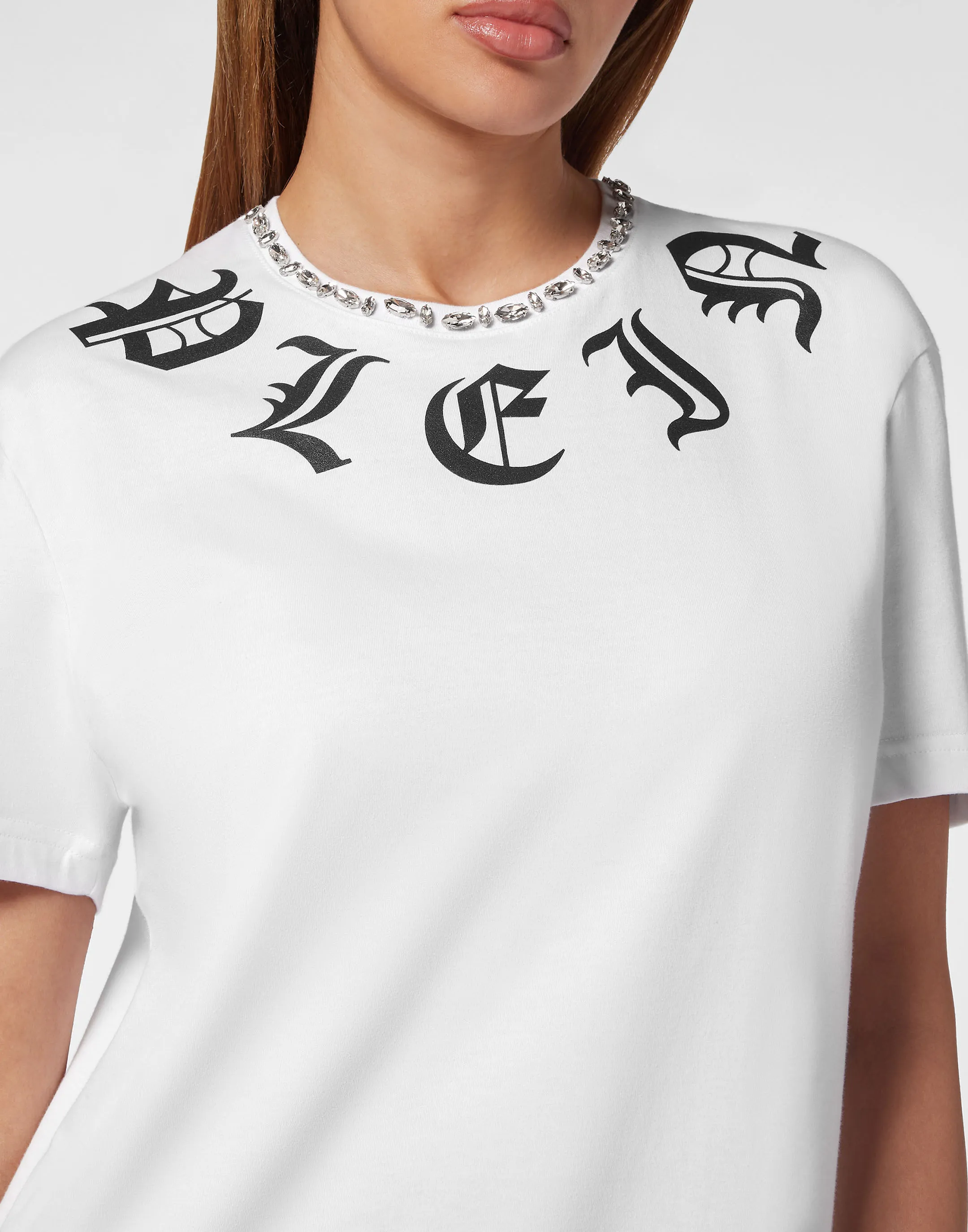 T-Shirt Regular Fit Gothic Plein